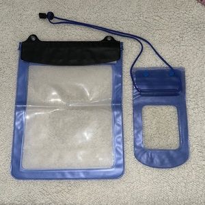 Waterproof Pouch/Case for Cell/iPhone/Smartphone and Tablet/Kindle